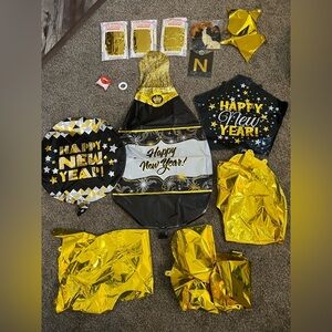 NEW HAPPY NEW YEAR DECORATION BUNDLE